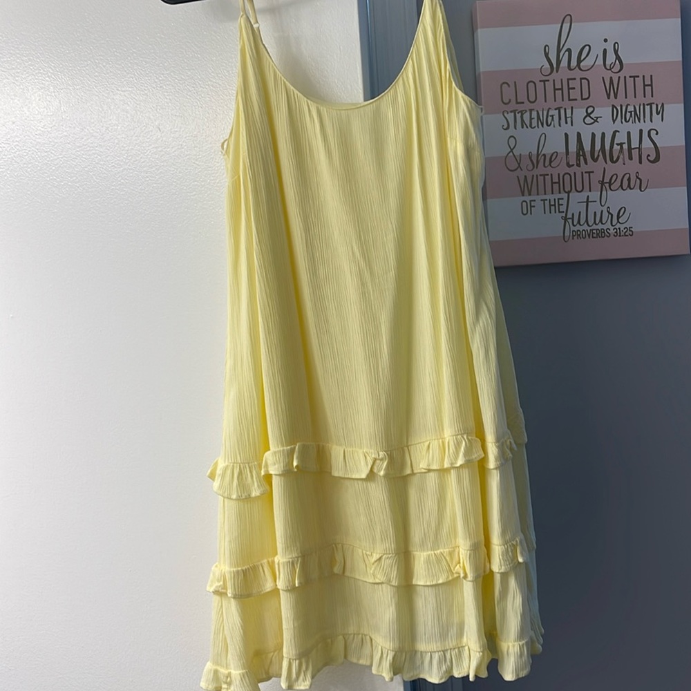 yellow sundress